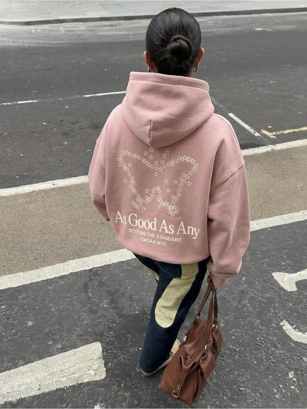 As Good As Any Pink Butterfly Hoodie